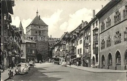 Rottweil Neckar Hauptstr. Schwarzem Tor Kat. Rottweil