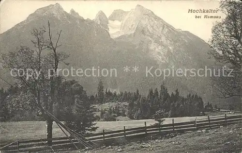 Hochkalter Ramsau Kat. Ramsau b.Berchtesgaden