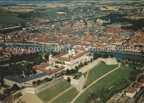 Wuerzburg Fliegeraufnahme Kat. Wuerzburg