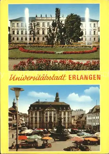 Erlangen Universitaetsstadt Kat. Erlangen