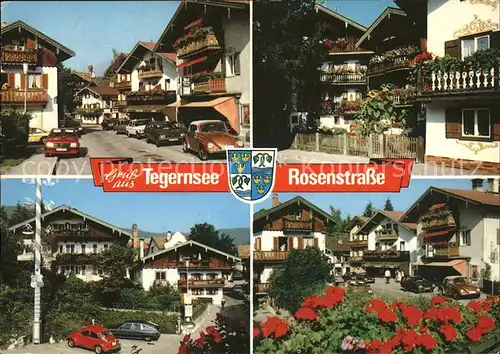Tegernsee Wappen Rosenstr.  Kat. Tegernsee