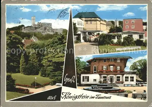 Koenigstein Taunus Kurhaus Haus der Begegnung Kat. Koenigstein im Taunus