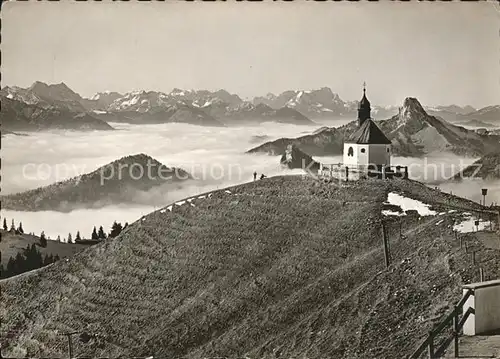 Rottach Egern Wallbergbahn Kapelle Kat. Rottach Egern