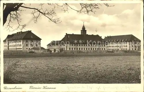 Rosenheim Bayern Pionier Kaserne Kat. Rosenheim