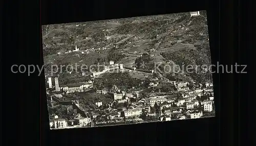 Bellinzona mit Castello d`Uri Kat. Bellinzona