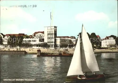 Vegesack Gaststaette Strandlust Kat. Bremen