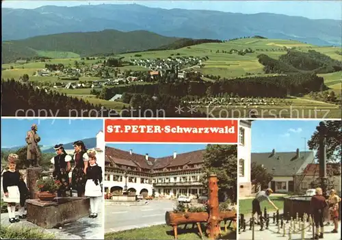 St Peter Schwarzwald mit div.Ansichten Kat. St. Peter