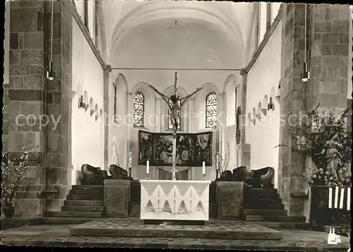 Koeln Rhein Innenansicht von der St.Georg Kirche Kat. Koeln