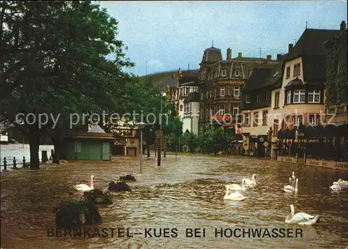 Bernkastel Kues Hochwasser Kat. Bernkastel Kues