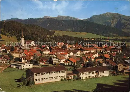 Oberstaufen Gesamtansicht (Stempel) Kat. Oberstaufen