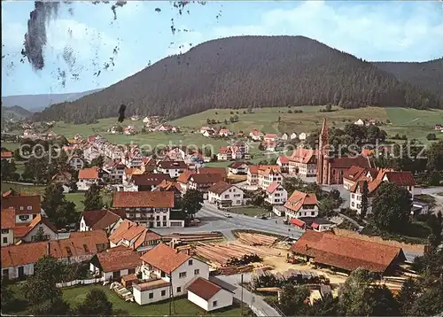 Mitteltal Schwarzwald Gesamtansicht Kat. Baiersbronn