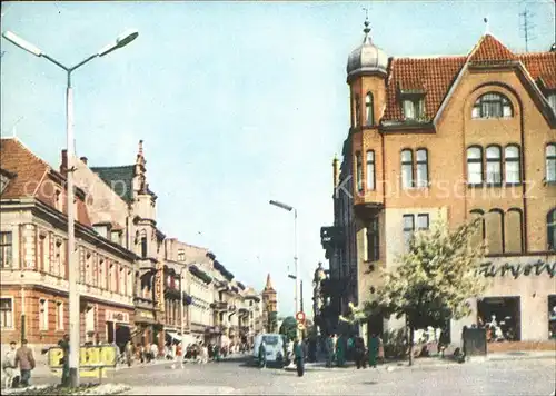 Gniezno Hauptstrasse Kat. Gnesen Posen