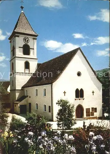 Wollbach Kandern Evangl.Kirche Kat. Kandern