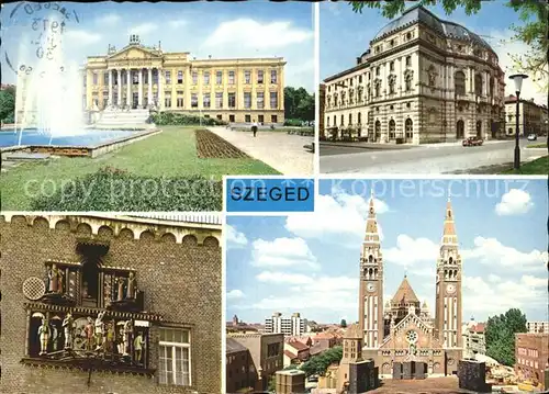 Szeged div.Ansichten Kat. Szeged