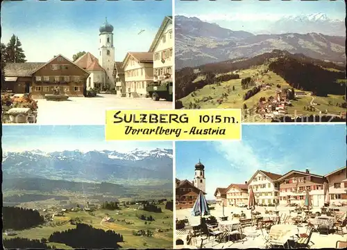 Sulzberg Vorarlberg div.Ansichten Kat. Sulzberg