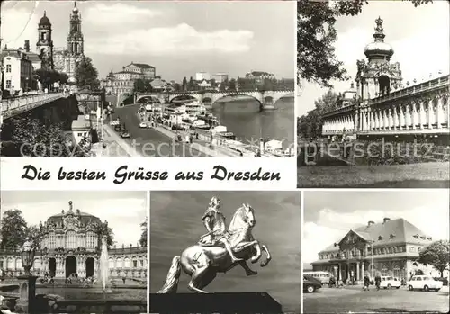 Dresden HO Gastaststaette "Italienisch.Doerfchen" u.Kronentor Kat. Dresden