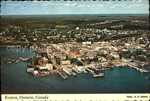 Kenora Luftaufnahme Kat. Kenora