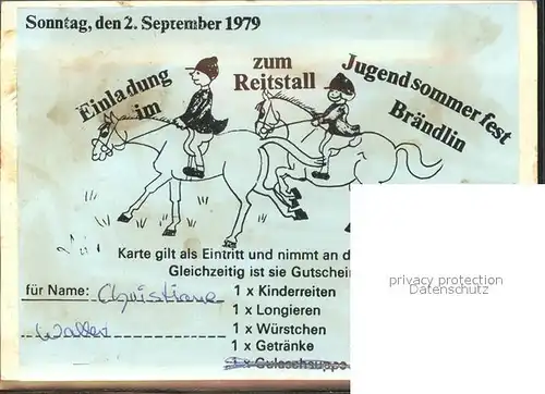 Haltingen Reitstall Restaurant Kat. Weil am Rhein