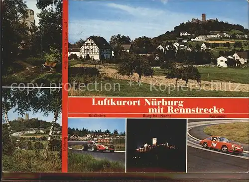 Nuerburg mit Rennstrecke Kat. Nuerburg