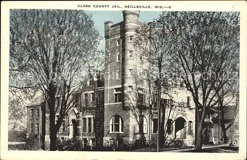 Neillsville Clark County Jail Kat. Neillsville