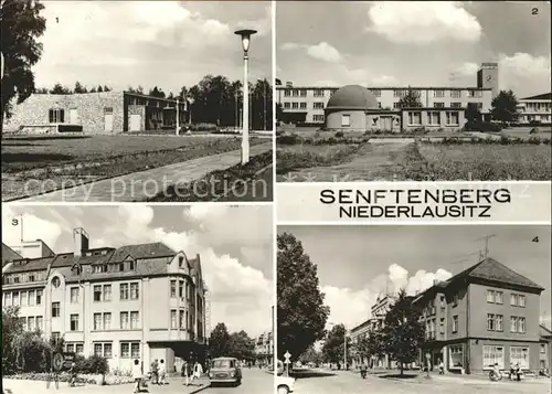 Senftenberg Niederlausitz Volksschwimmbad HO Kurhaus Kat. Senftenberg