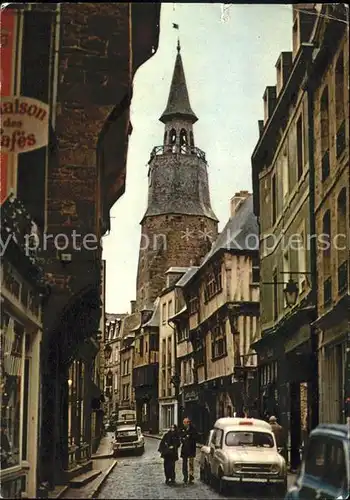 Dinan Horloge vieux quartiers Kat. Dinan