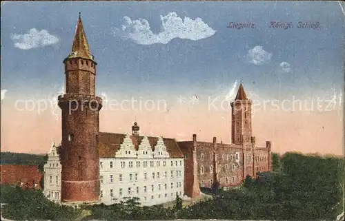 Liegnitz Legnica Koenigl. Schloss Kat. Niederschlesien