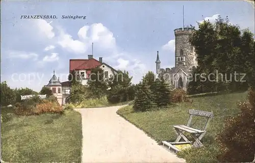 Franzensbad Boehmen Salingburg Kat. Frantiskovy Lazne