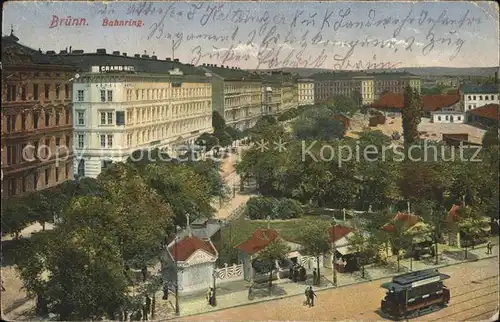 Bruenn Brno Bahnring Strassenbahn / Brno /Brno-mesto