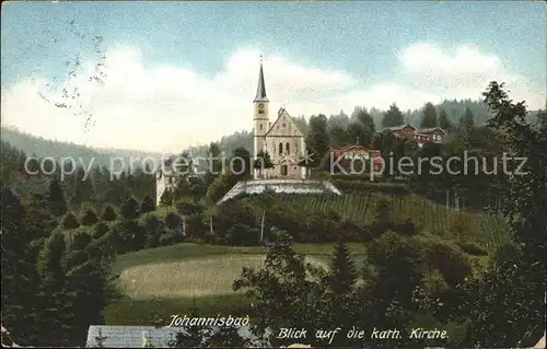 Johannisbad Tschechien Boehmen kath. Kirche Kat. Janske Lazne