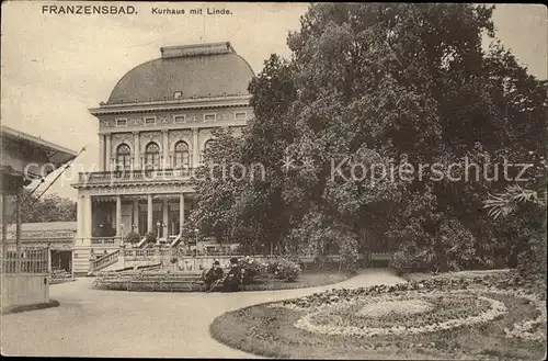 Franzensbad Boehmen Kurhaus Linde Kat. Frantiskovy Lazne