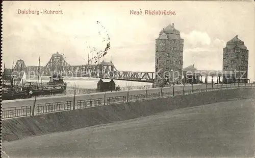 Duisburg Ruhr Neue Rheinbruecke / Duisburg /Duisburg Stadtkreis