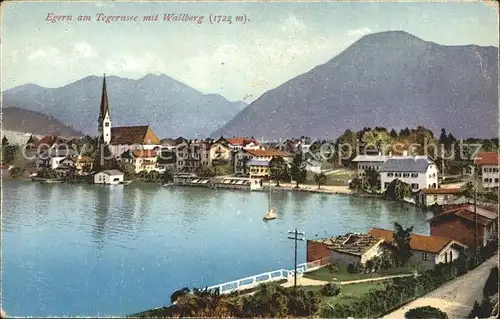 Egern Tegernsee Wallberg Kat. Rottach Egern