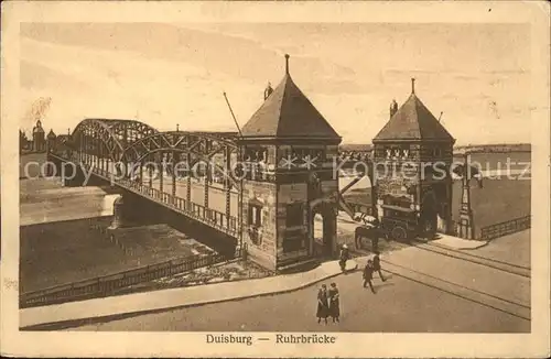 Duisburg Ruhr Ruhrbruecke / Duisburg /Duisburg Stadtkreis