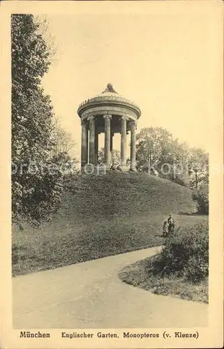 Muenchen Englischer Garten  Kat. Muenchen