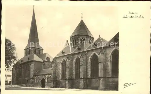 Essen Ruhr Muensterkirche Kat. Essen