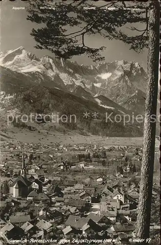 Garmisch Partenkirchen Alpspitze Zugspitze Wakenstein Kat. Garmisch Partenkirchen