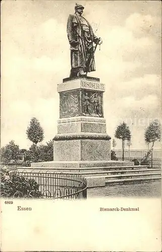 Essen Ruhr Bismarck Denkmal Kat. Essen