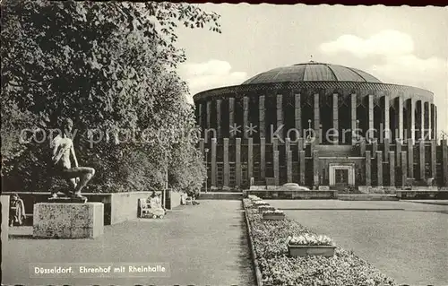 Duesseldorf Ehrenhof Rheinhalle Kat. Duesseldorf