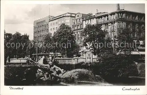 Duesseldorf Corneliusplatz Kat. Duesseldorf