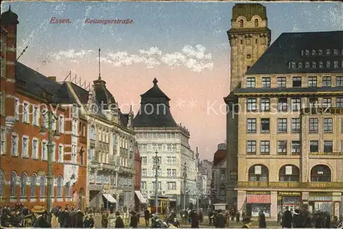 Essen Ruhr Kettwigerstr. Strassenbahn Kat. Essen