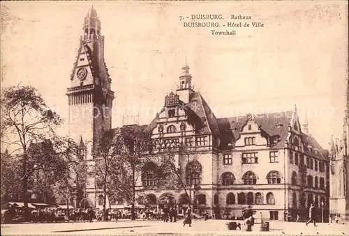 Duisburg Ruhr Rathaus  / Duisburg /Duisburg Stadtkreis