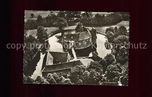 Luedinghausen Fliegeraufnahme Burg Vischering Kat. Luedinghausen