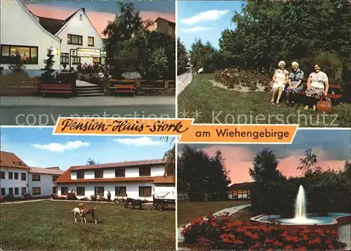 Oldendorf Bremervoerde Pension Haus Stork Wiehengebirge Kat. Zeven
