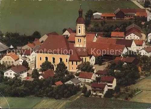 Bettbrunn Kirche Fliegeraufnahme Kat. Koesching