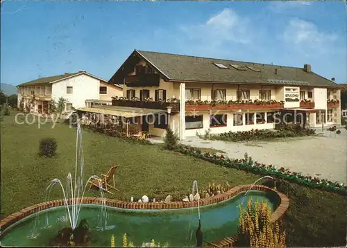 Benediktbeuern Alpengasthof Hotel Friedenseiche Kat. Benediktbeuern