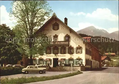 Oberammergau Graswang Haus Gasthaus  Kat. Oberammergau