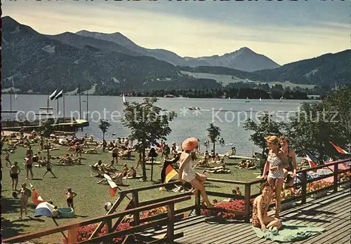 Tegernsee Strandbad Kat. Tegernsee