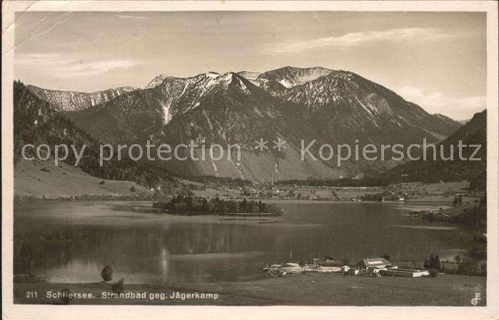 Schliersee Strandbad Freudenberg Kat Schliersee Nr Ka16198