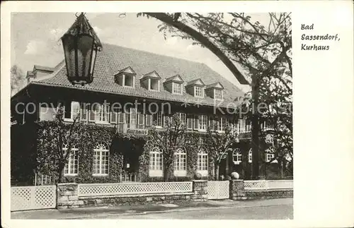 Bad Sassendorf Kurhaus Kat. Bad Sassendorf